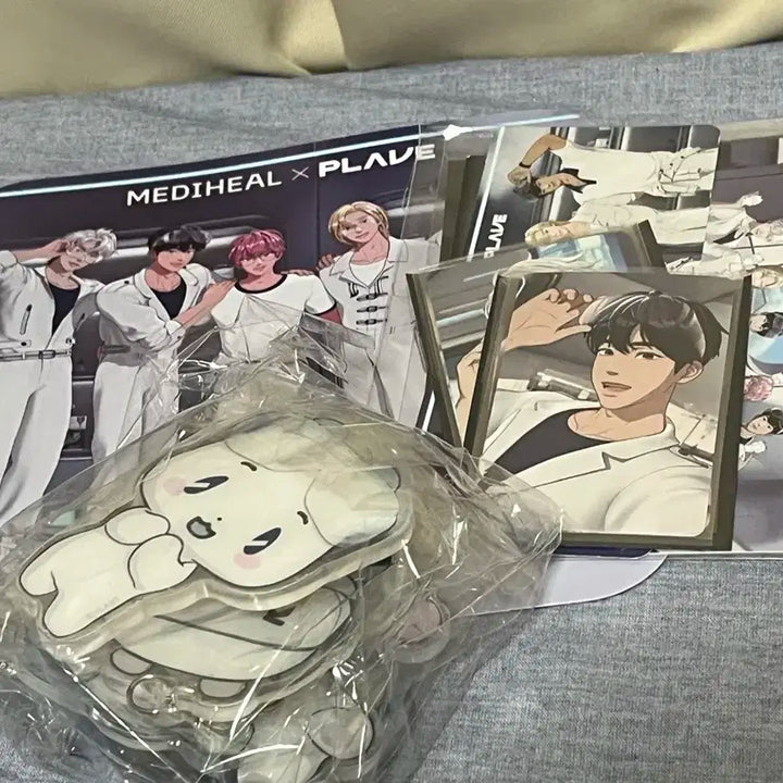 플레이브 메디힐 므메미무 거울키링 포카 + 엽서 일괄