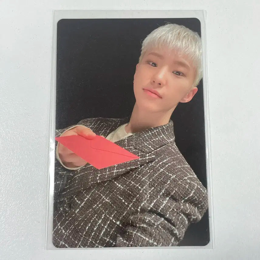 세븐틴 호시 페더썬 핫 캐럿반 캐럿 버전 포카 포토카드