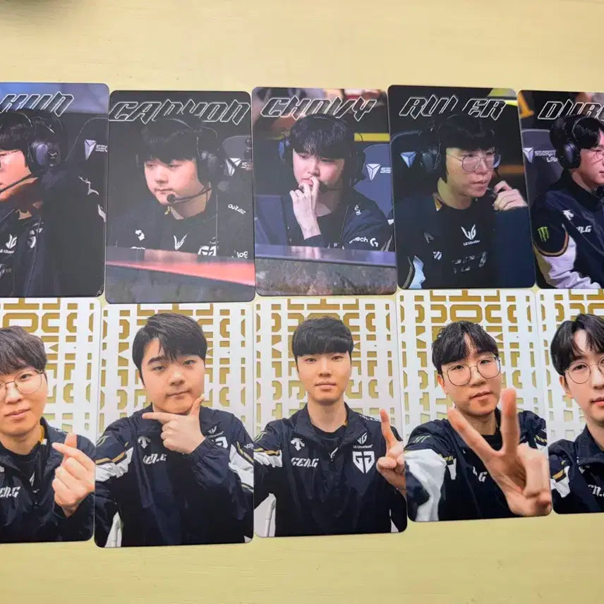 [일괄] 25 젠지 포카 세트