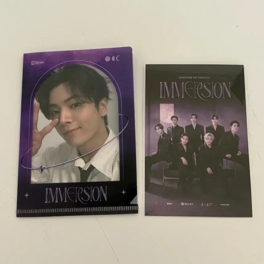 엔하이픈 종성 VR 콘서트 포카 양도