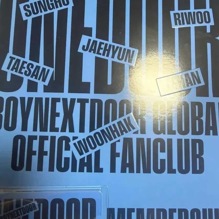 보넥도 멤버쉽 키트 세트 판매 멤버십 명재현 증사 제외 미개봉