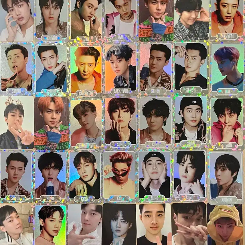 엑소 포카 일괄 판매