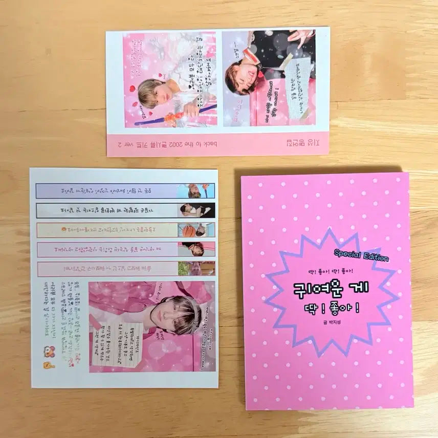 nct드림 지성 귀여운게 딱좋아 비공굿 명언집