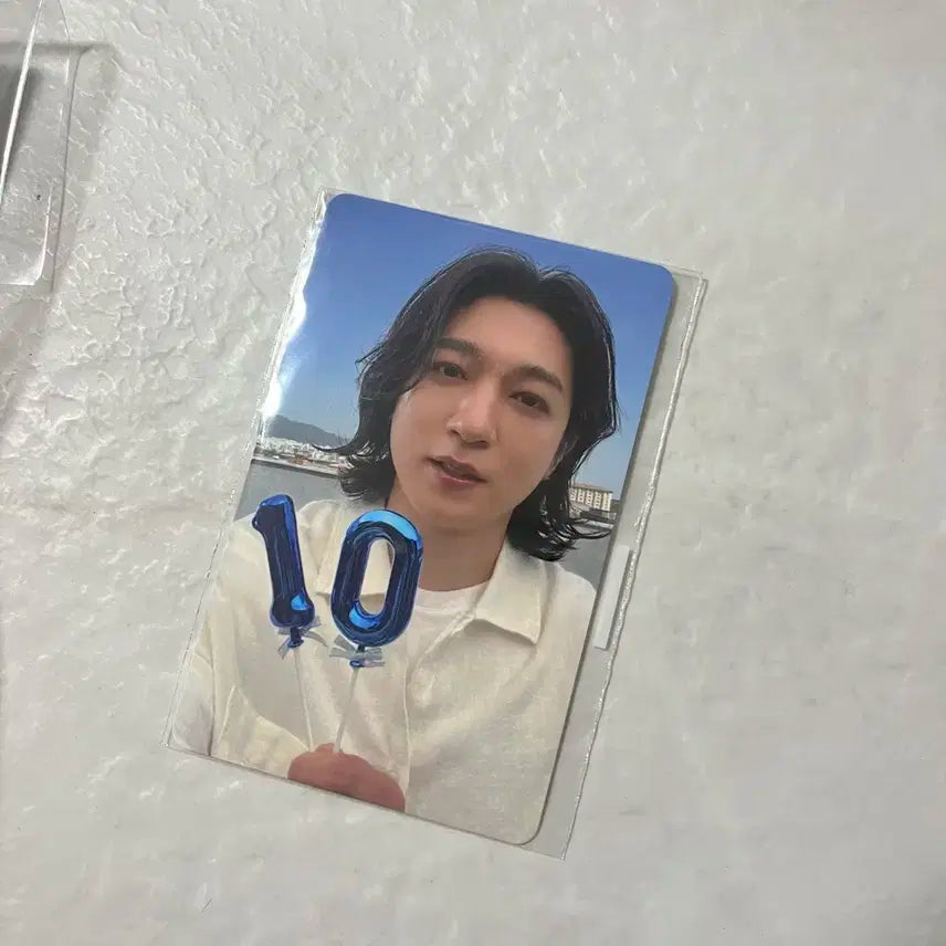 데이식스 10주년 온라인 포토카드 포카 성진