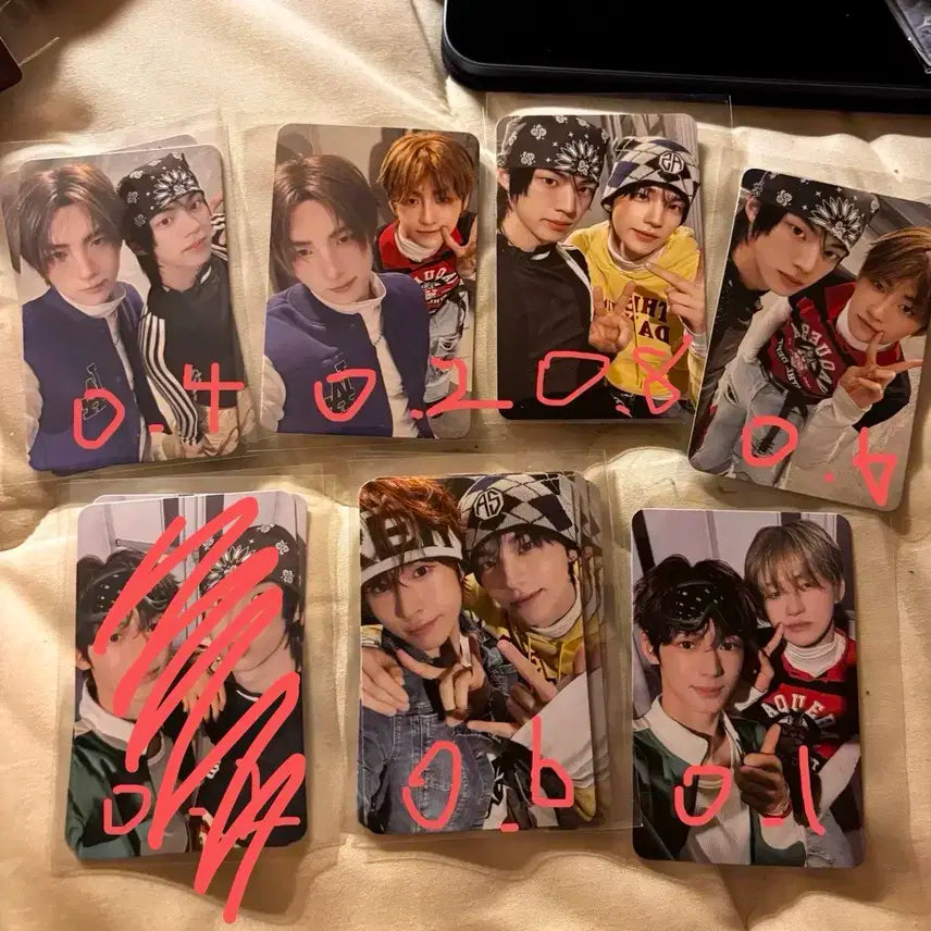 투어스 play hard 위버스 앨범 버전 TWS 유닛 포토카드 양도