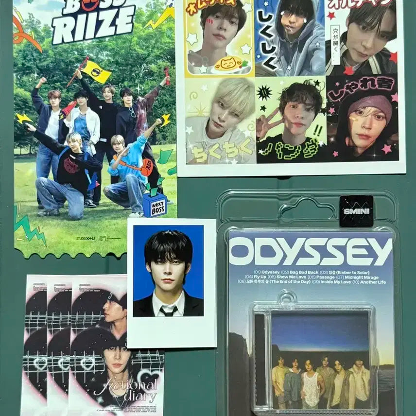 라이즈 오디세이 메가스미니 개봉 앨범