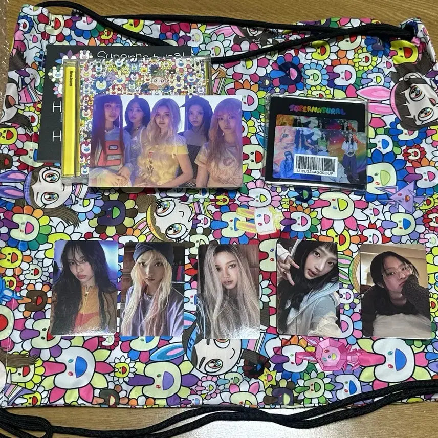 뉴진스 무라카미 풀세트 + 특전카드 포함