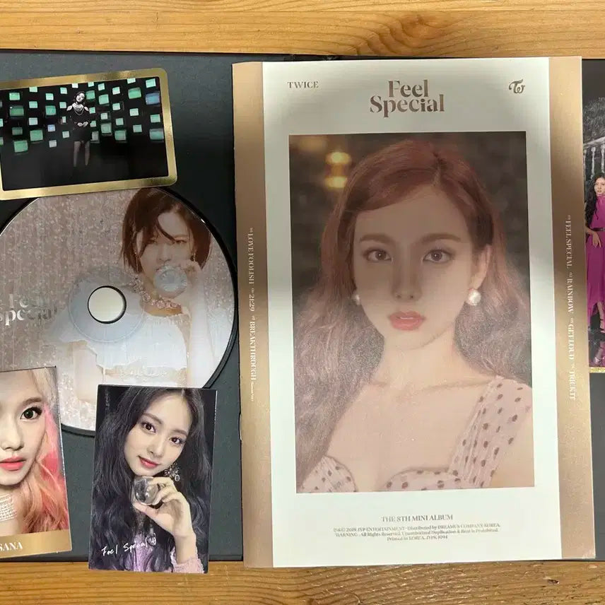 (비매)트와이스 친필 메시지 싸인 앨범 사인 앨범