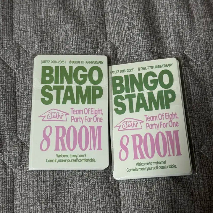 에이티즈 7주년 8room 팝업 스탬프 미션 포카 특전 8룸 에잇룸