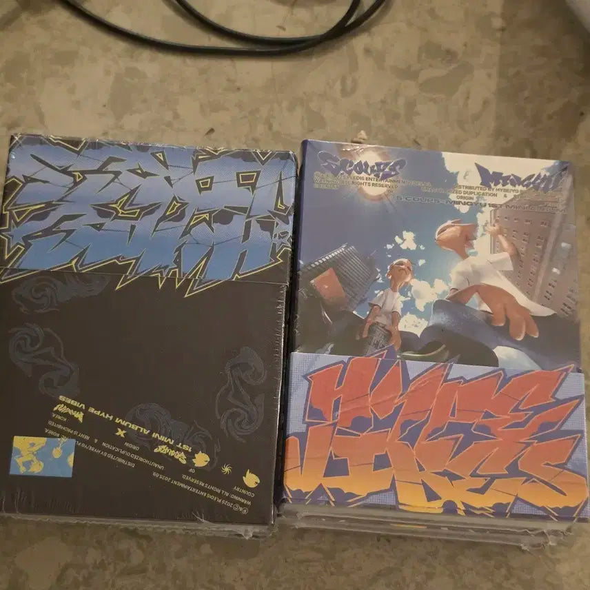 CXM 세븐틴 에스쿱스X민규 미개봉 앨범 세트