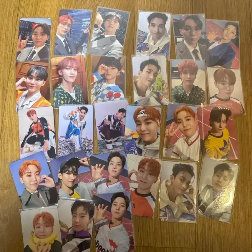 세븐틴 부석순 포토카드 일괄