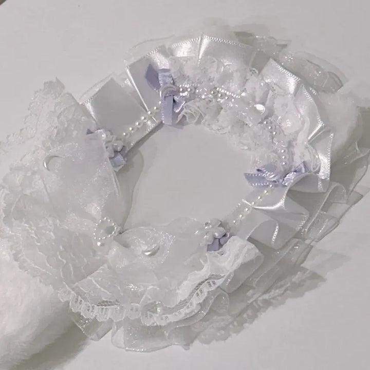 (새상품) 웨딩 고양이 레이스탑꾸 레이스탑로더 포카 포토카드 포카홀더