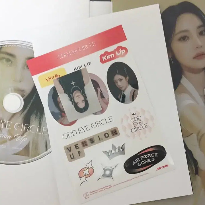 오드아이써클 Version Up 친필 사인 앨범 (구성품포함)