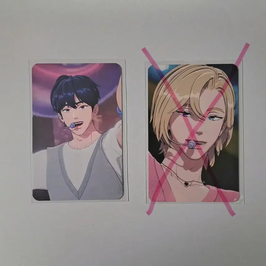 플레이브 애니플러스 삼왜 예준 포카 팝니다