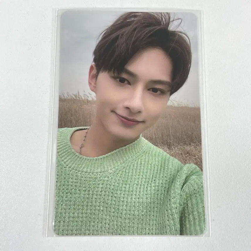 세븐틴 준 페더썬 핫 위버스 앨범 포카 포토카드