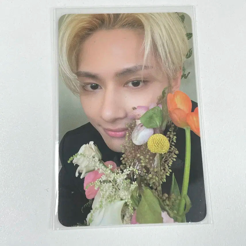 세븐틴 준 FML 손오공 캐럿반 캐럿 버전 포카 포토카드