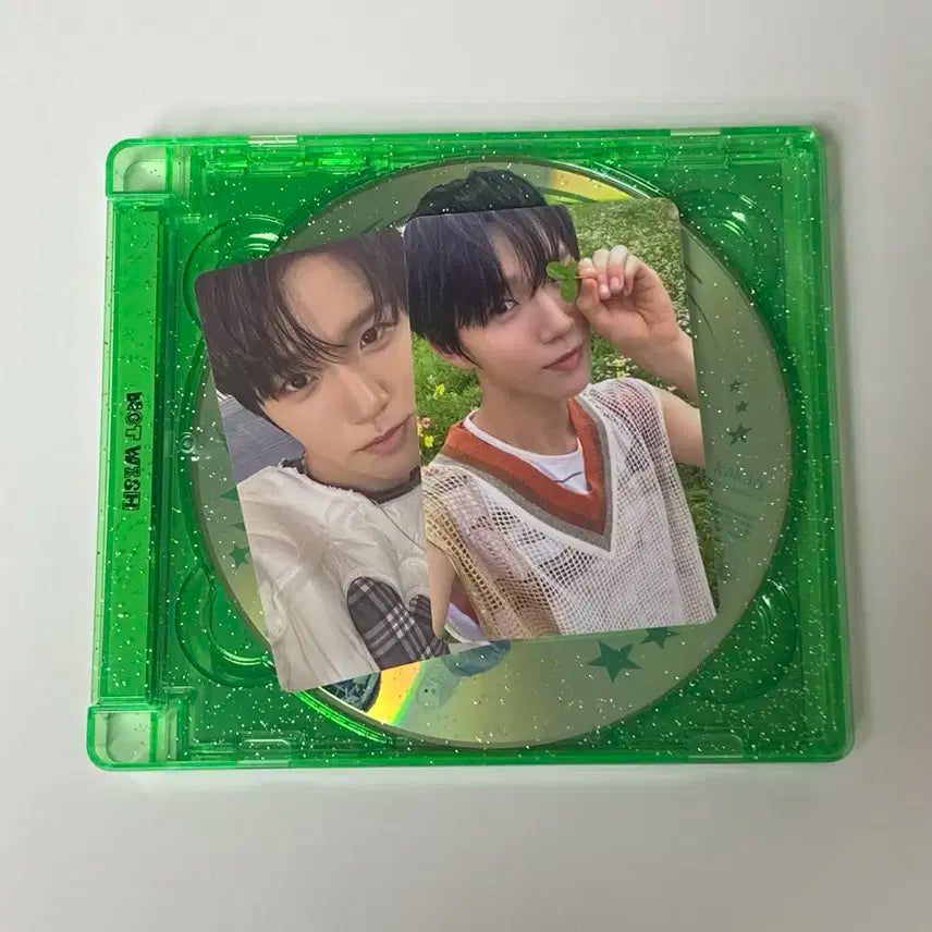 [당일발송] 엔시티 위시 컬러 재희 쥬얼, 애플뮤직 특전 포카