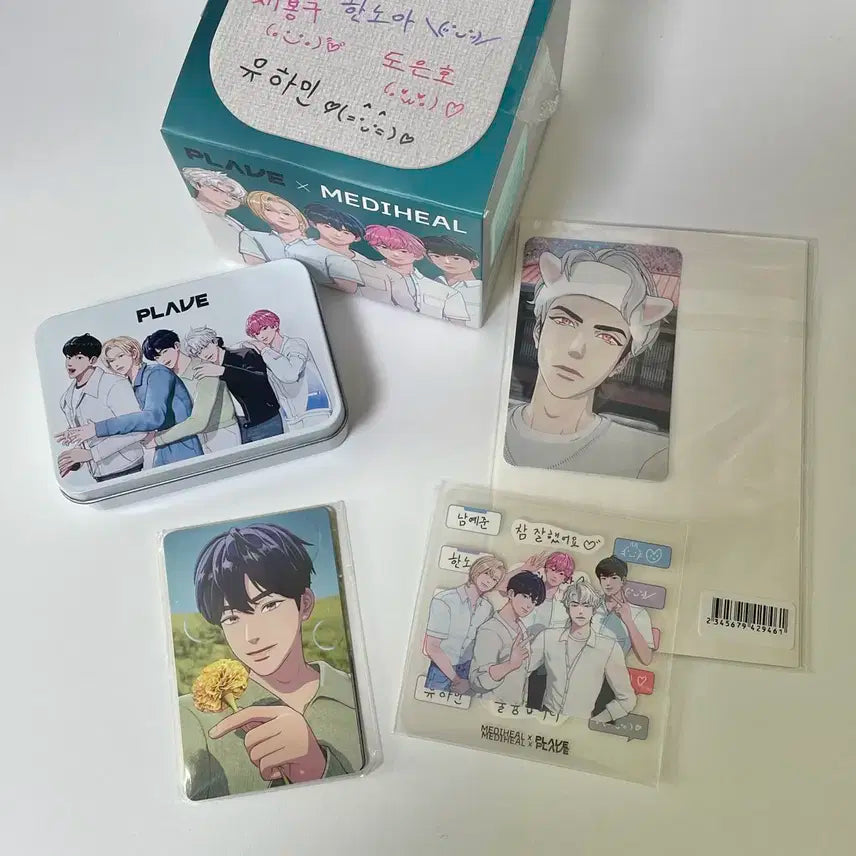 플레이브 메디힐 스티커 포카 틴케이스 1차 2차