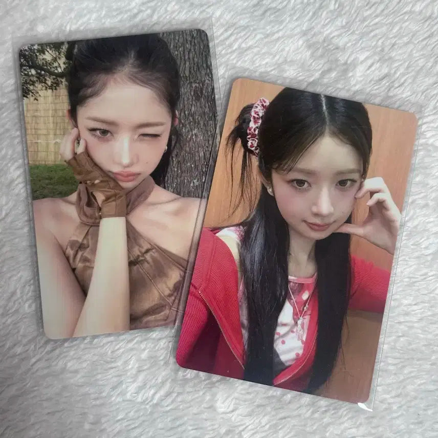 아이브 일본 회장 시크릿 버전 레이 세트 미공포 포토카드 포카