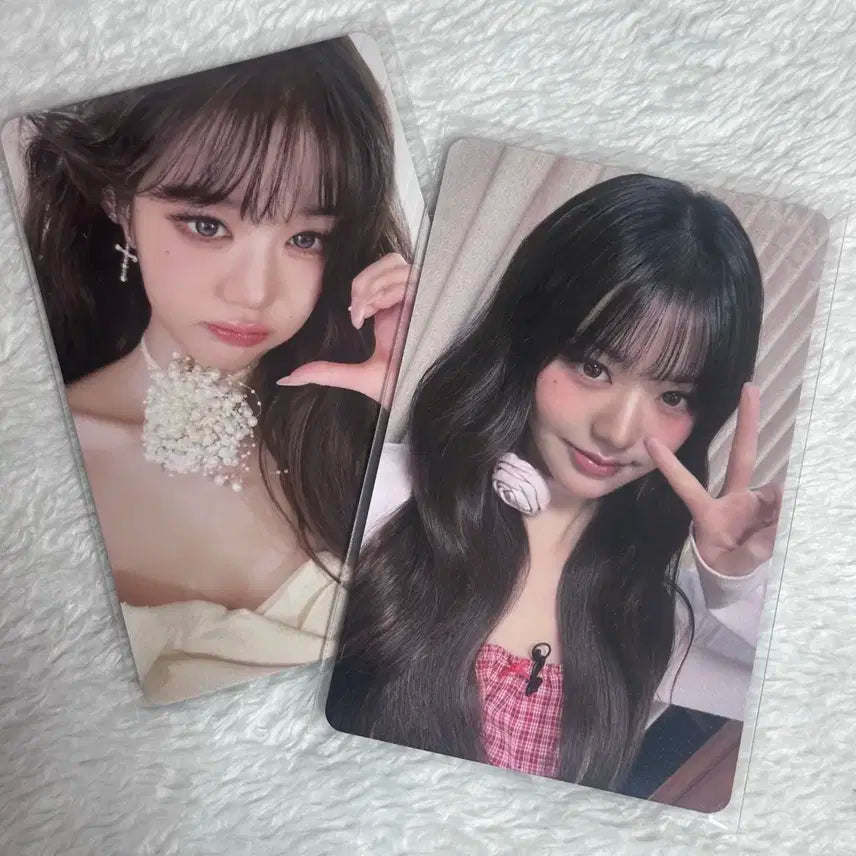 아이브 일본 회장 시크릿 버전 장원영 세트 미공포 포토카드 포카