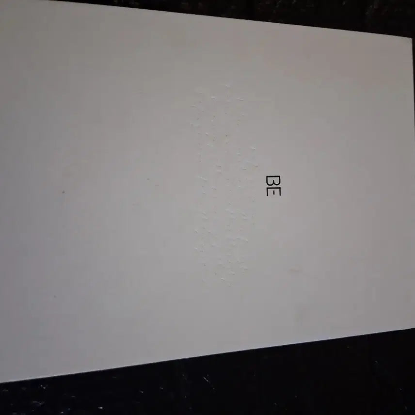 BTS BE  deluxe  album 방탄앨범  풀구성  +특전 엽서