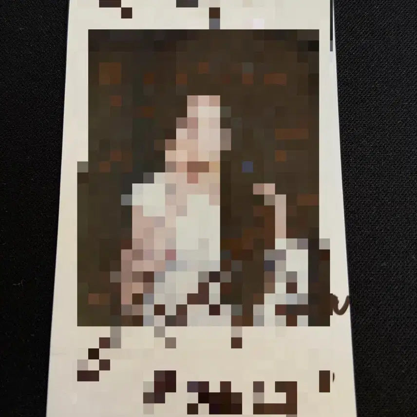 세이마이네임 소하 낙서 싸인 폴라로이드 SAYMYNAME