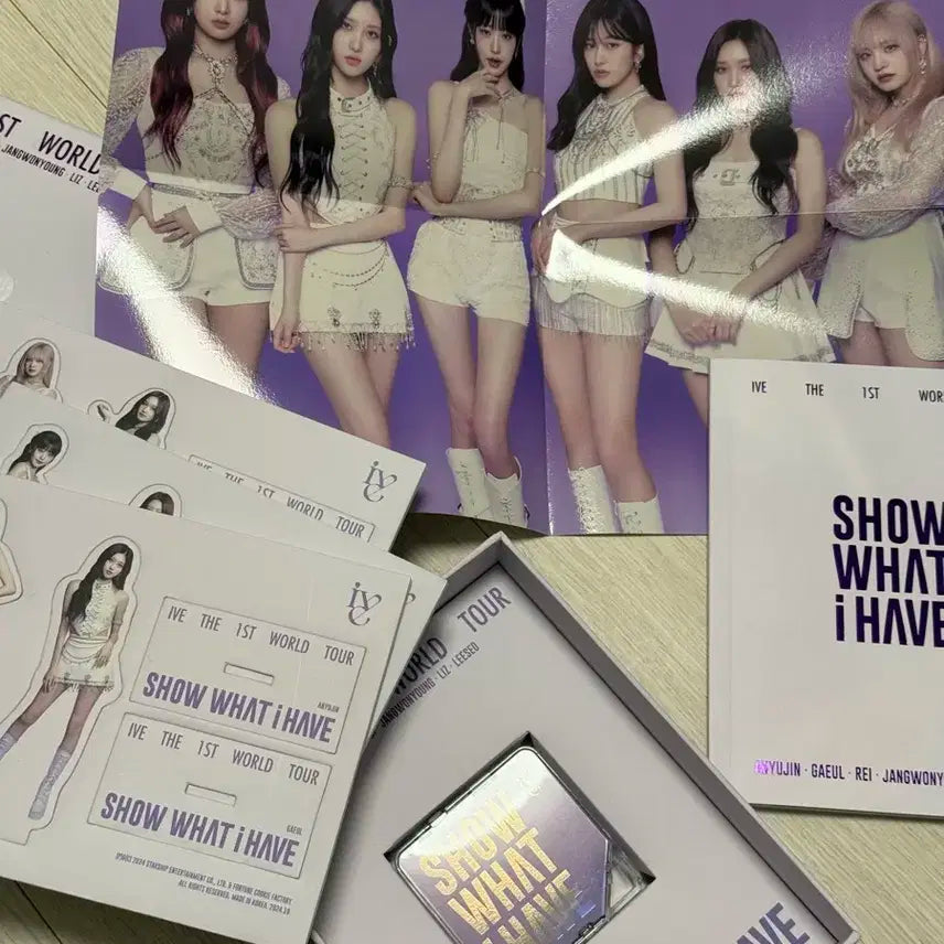 아이브 월드투어 키트 비디오 (포카 X)