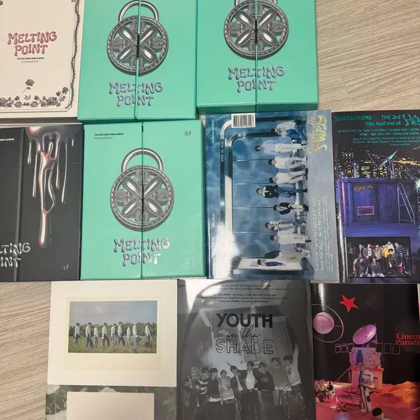 제로베이스원 앨범 전부