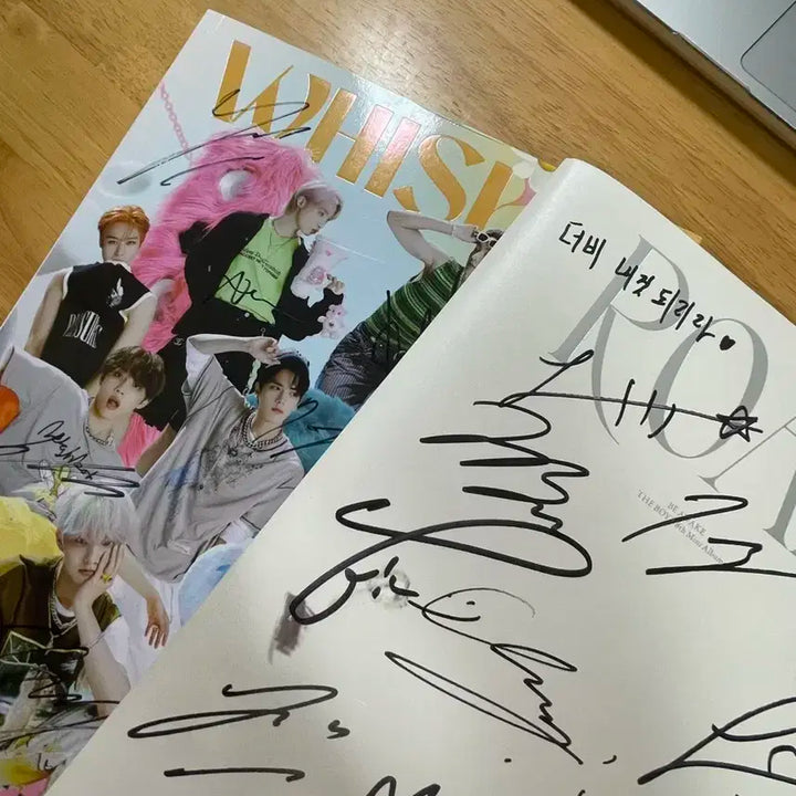 더보이즈 친필사인앨범 양도