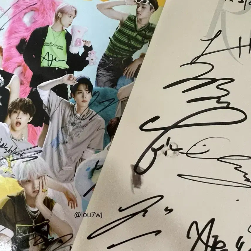 더보이즈 친필사인앨범 양도