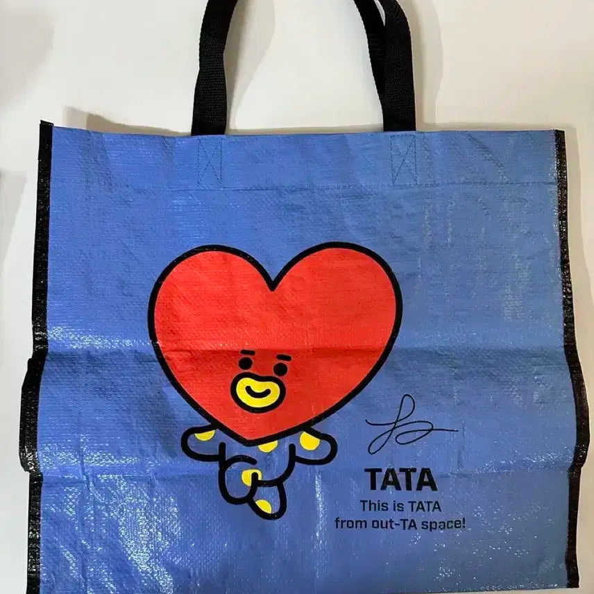 BT21 TATA 타타 타포린백(새상품)