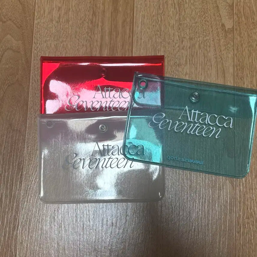 세븐틴 아타카 위버스 특전 파우치 일괄