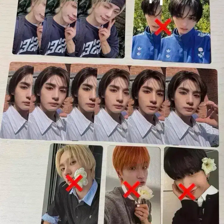 보넥도 디액션 포토카드일반반프레임위버스 특전앨포