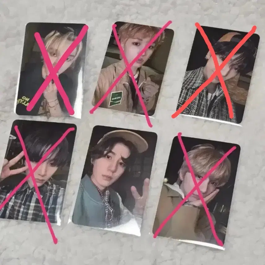 이한) 현물! 보넥도 디액션 뮤뱅 사녹 공방 포카 분철