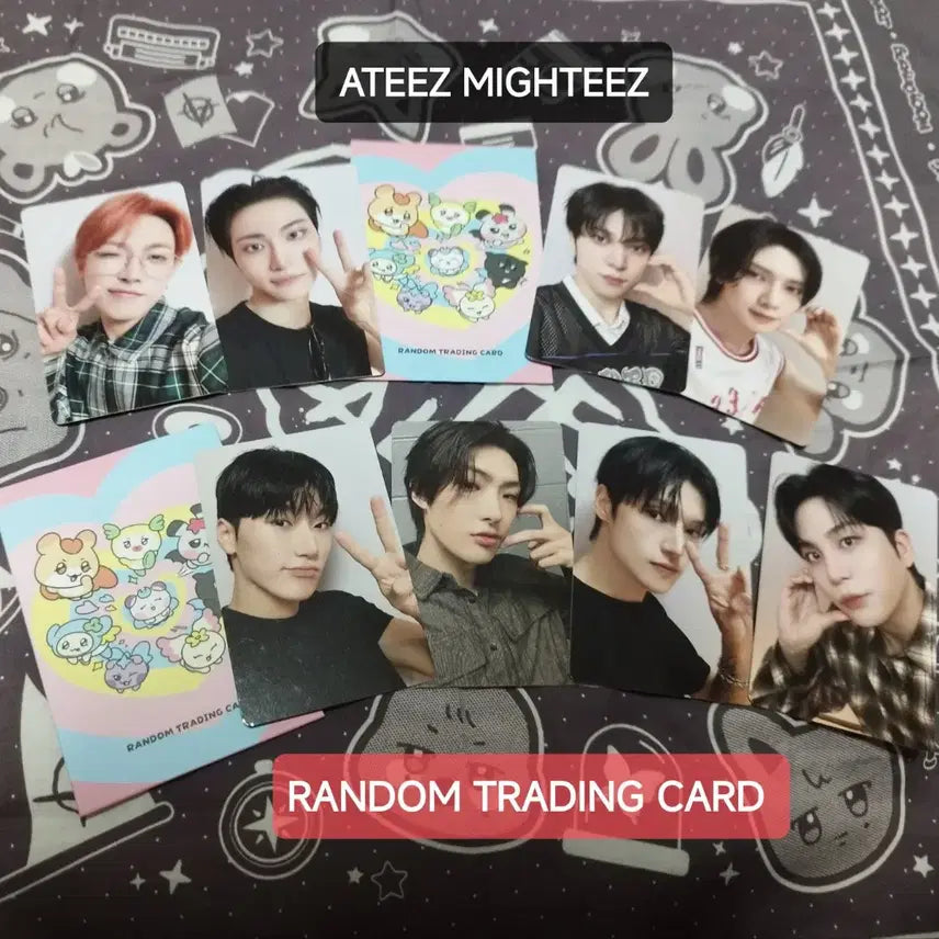 ATEEZ Mighteez 에이티즈 마이티즈 트레카 셀카타입 set