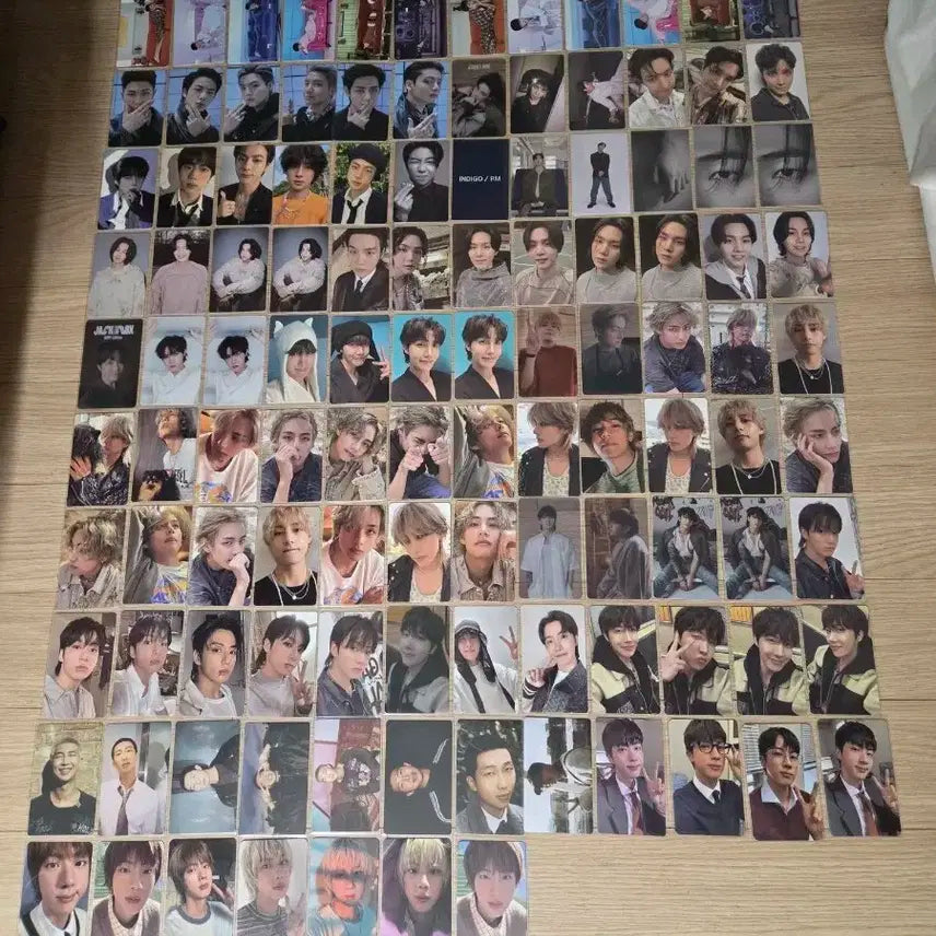 방탄소년단 포카 115장 일괄 판매