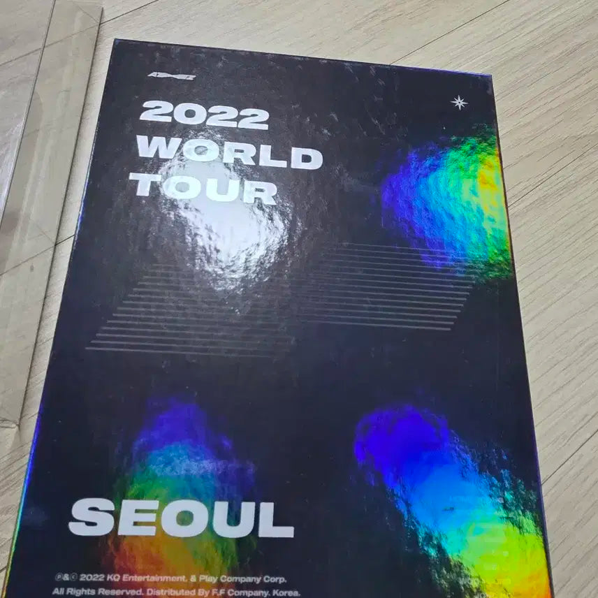 에이티즈 2022 더펠쉽 dvd + 캐스터네츠