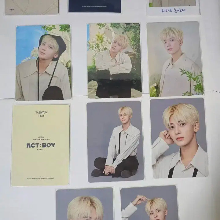 투바투 태현 포토카드 일괄 TXT 태현 포토카드 일괄