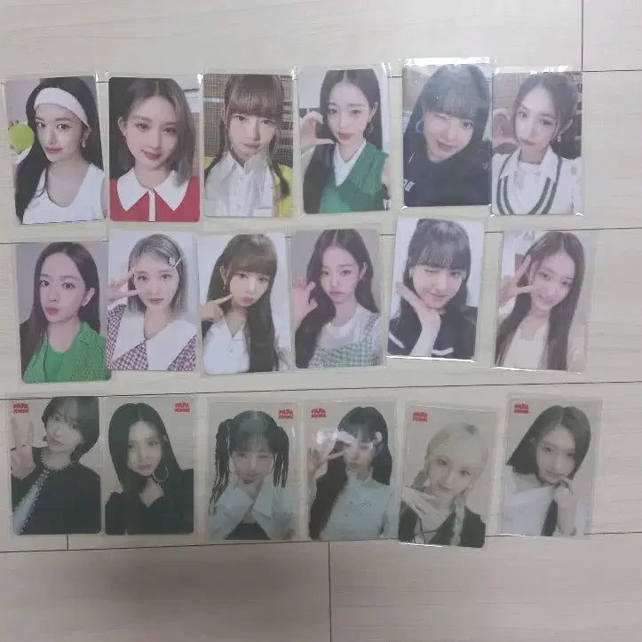 아이브 파파존스 포카 36장 세트