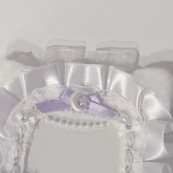 (새상품) 웨딩 고양이 레이스탑꾸 레이스탑로더 포카 포토카드 포카홀더