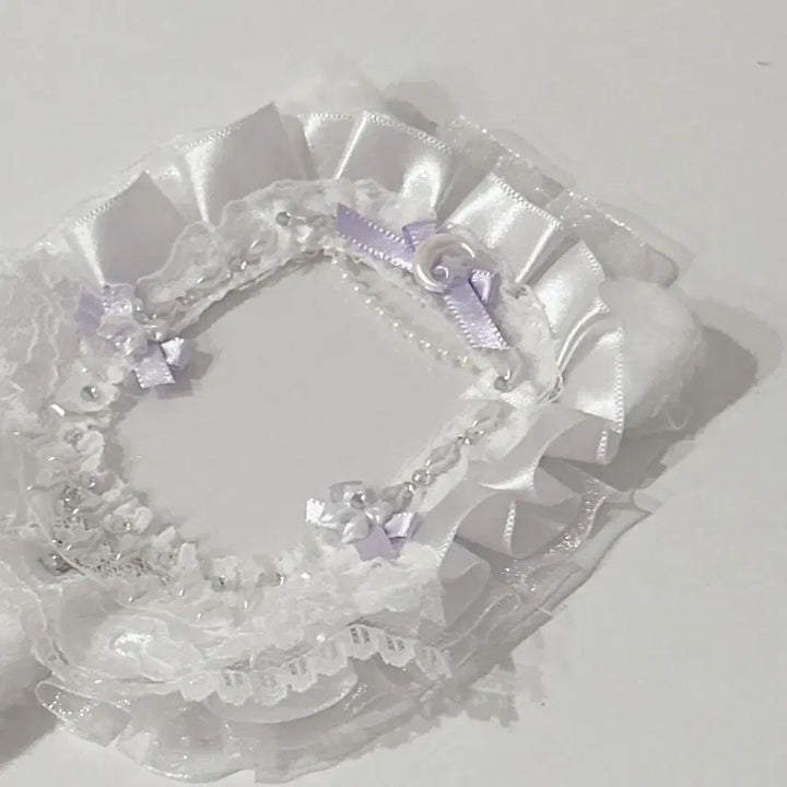 (새상품) 웨딩 고양이 레이스탑꾸 레이스탑로더 포카 포토카드 포카홀더