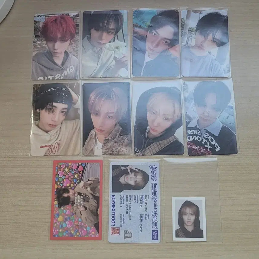 보이넥스트도어 보넥도 태산 포카 양도 일괄 디 액션 노장르 how