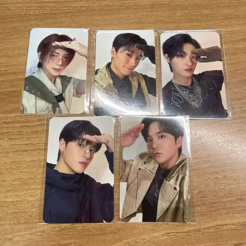 에이티즈 애니티즈 팝업 구매특전 포카 5장 세트