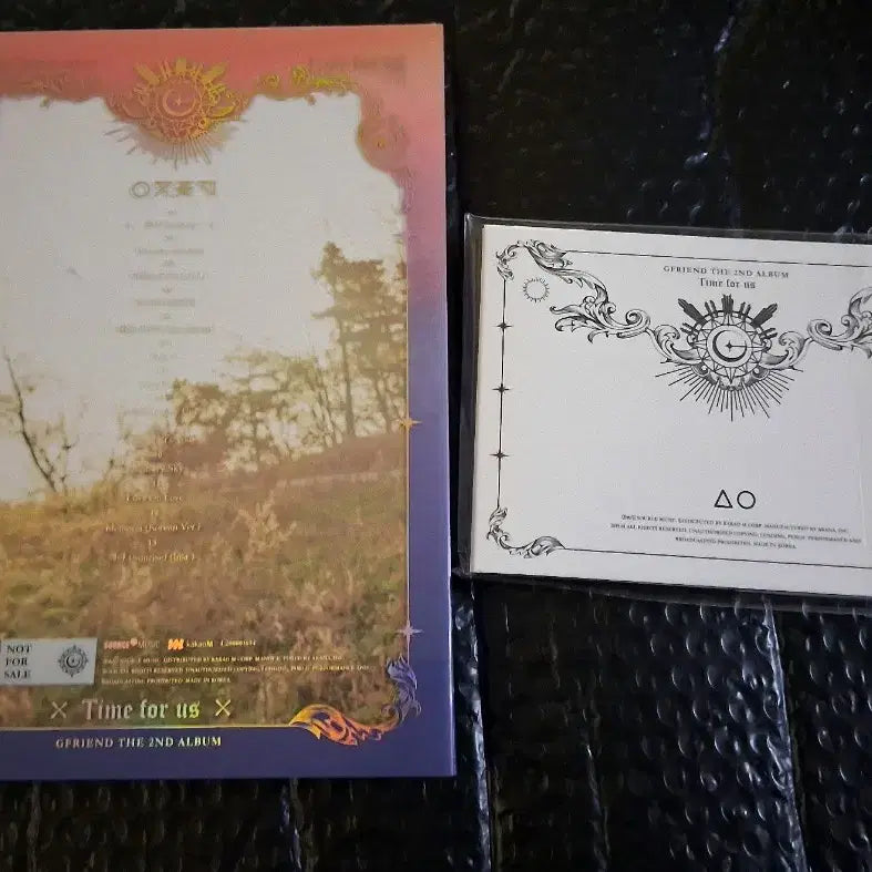 여자친구 해야  Time for us 싸인 앨범