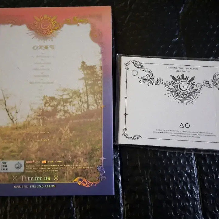 여자친구 해야  Time for us 싸인 앨범