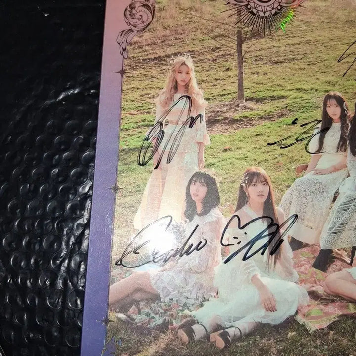 여자친구 해야  Time for us 싸인 앨범