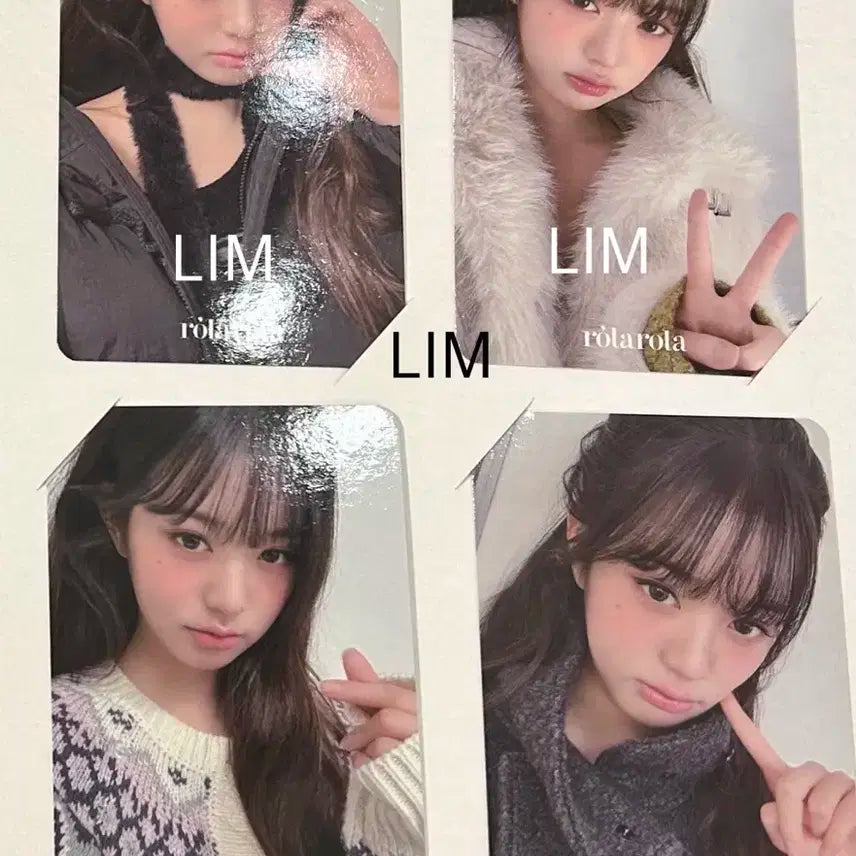 아이브 장원영 로라로라 포토카드 포카 ive wonyoung rola