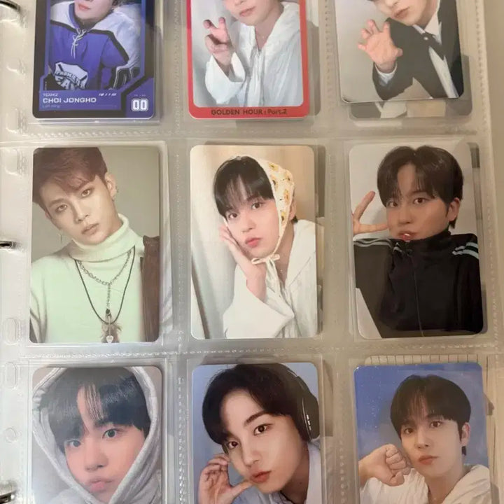 에이티즈 종호 포카 55장 일괄