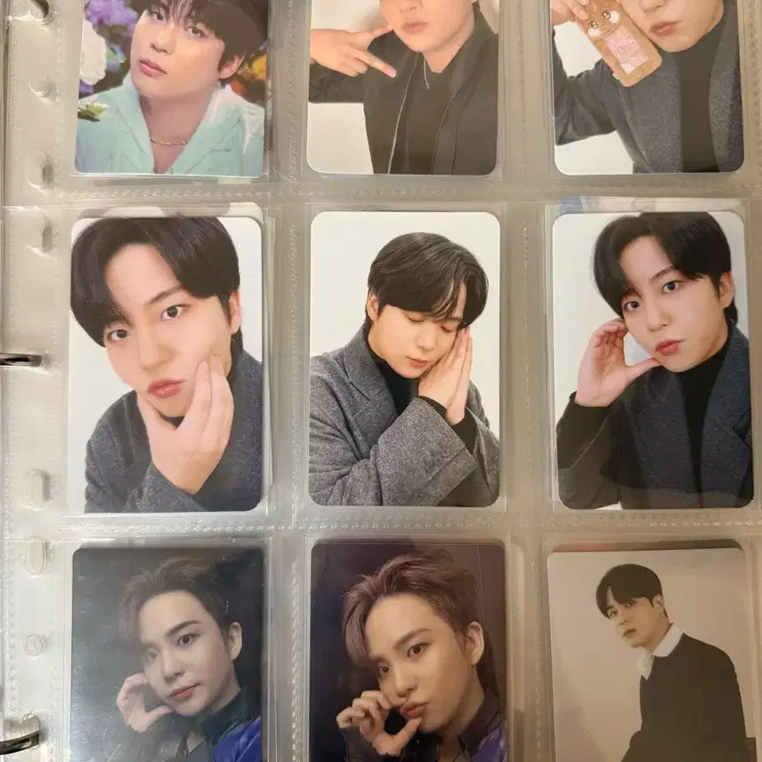 에이티즈 종호 포카 55장 일괄