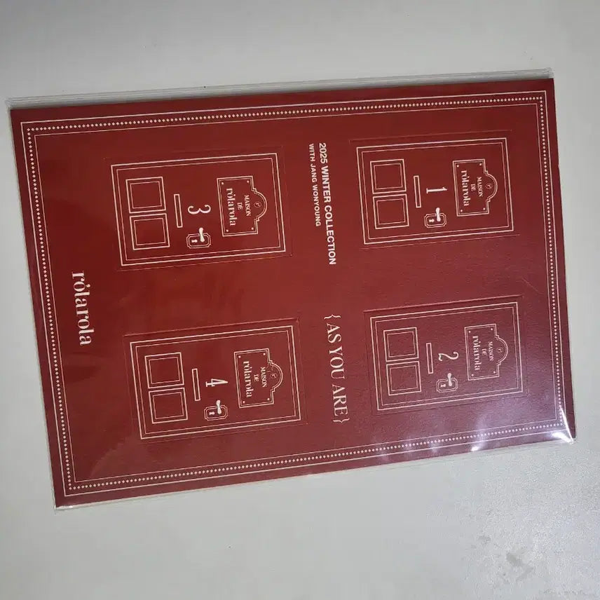 로라로라 장원영 포토카드